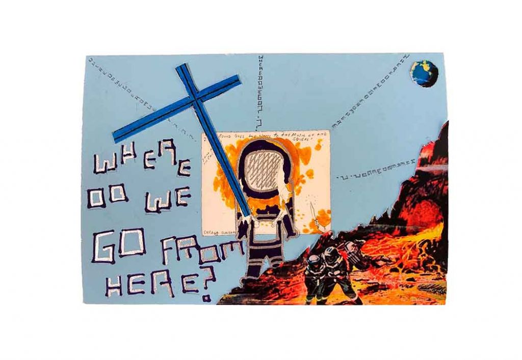 Where do we go from here by Mark Mothersbaugh x Beatie Wolfe